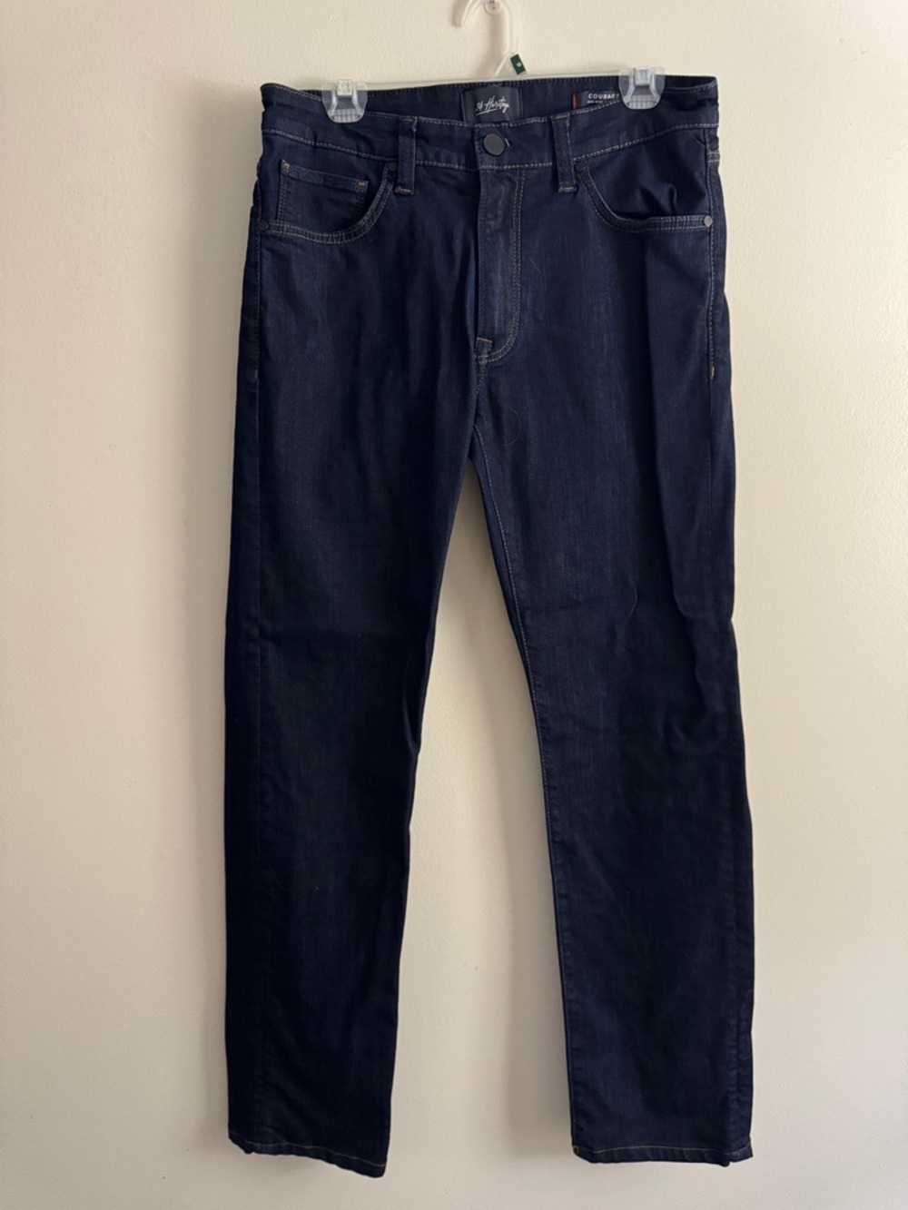 Slim Straight Men's Jeans in Dark Indigo